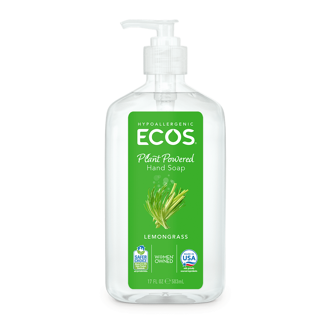 ECOS Hand Soap Lemongrass Front