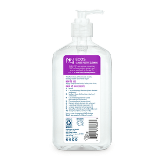 ECOS Hand Soap Lavender Back