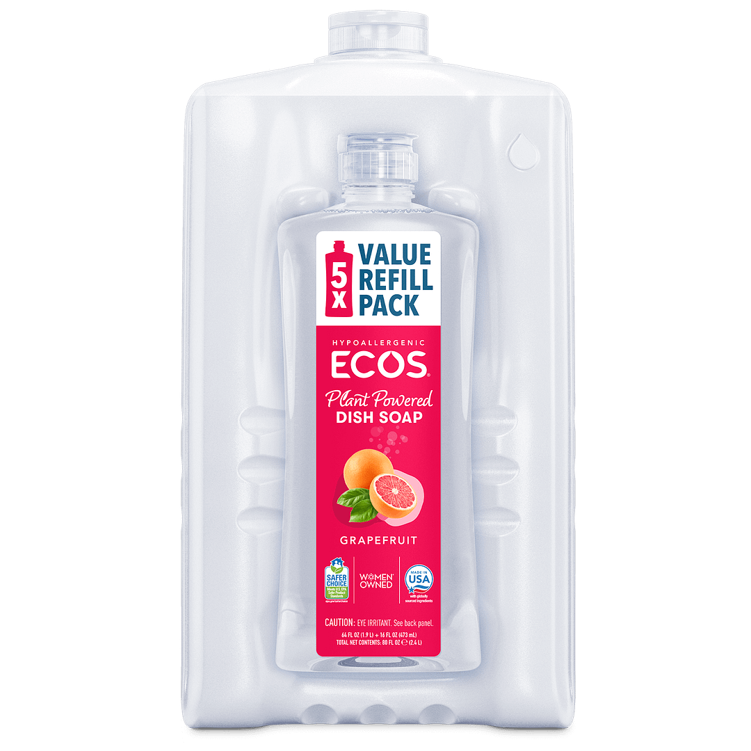 ECOS Dish Soap Grapefruit Refill
