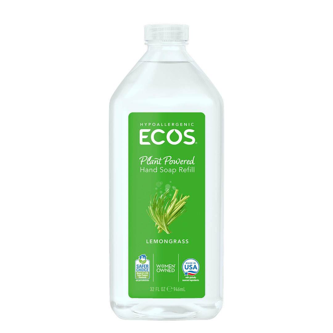 Lemongrass Hand Soap Refill Front